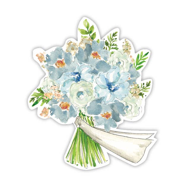 Pink Floral Bouquet Die-Cut Accents for wholesale by RosanneBeck Collections