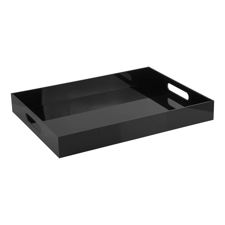 Boker-Tov Shalom - Wholesale Serving Tray - Elegant Lucite Tray5