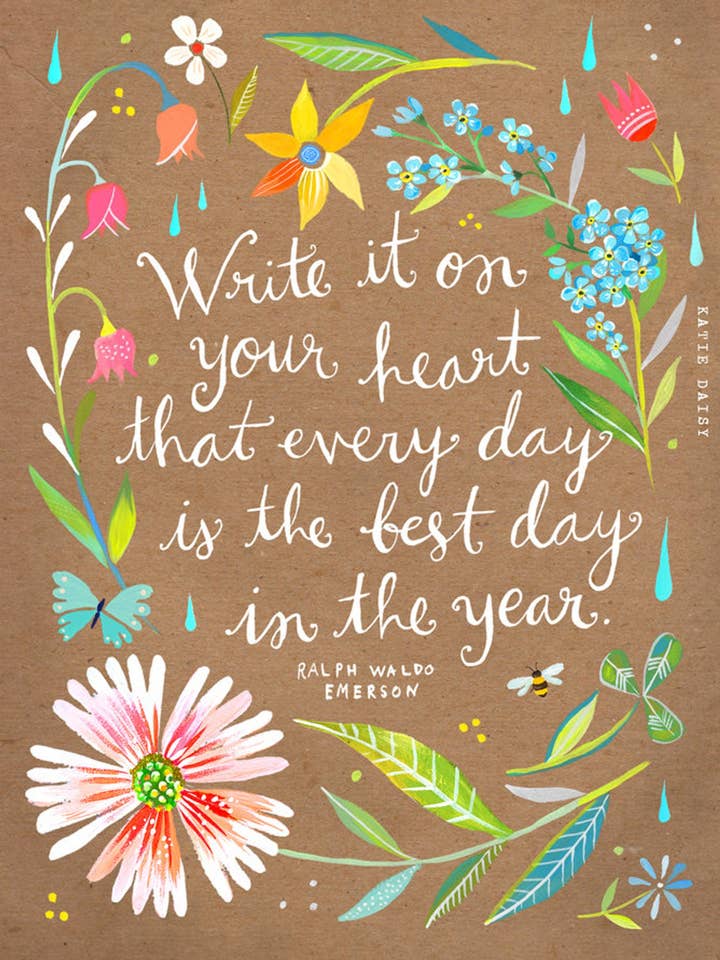 Meilleure impression du jour pour la vente par Katie Daisy