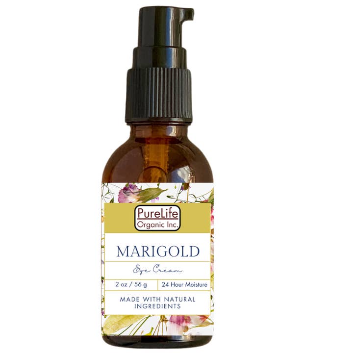 Crème pour le visage et les yeux au souci et à la camomille pour la vente par PureLife Organic Inc