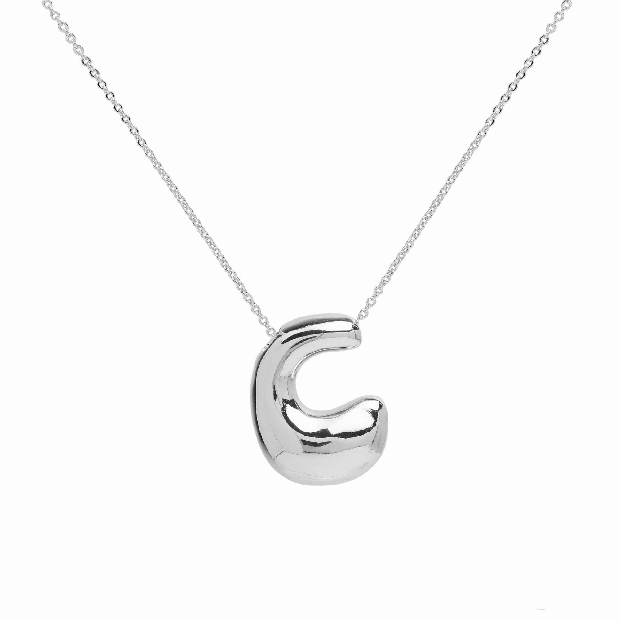 Savvy Bling – wholesale Pendant/charm necklace – Initial Waterdrop 18K Gold Necklace16