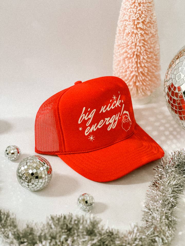 Grote St. Nick Kerstman Truckerpet voor wholesale door DigitalxCowgirl