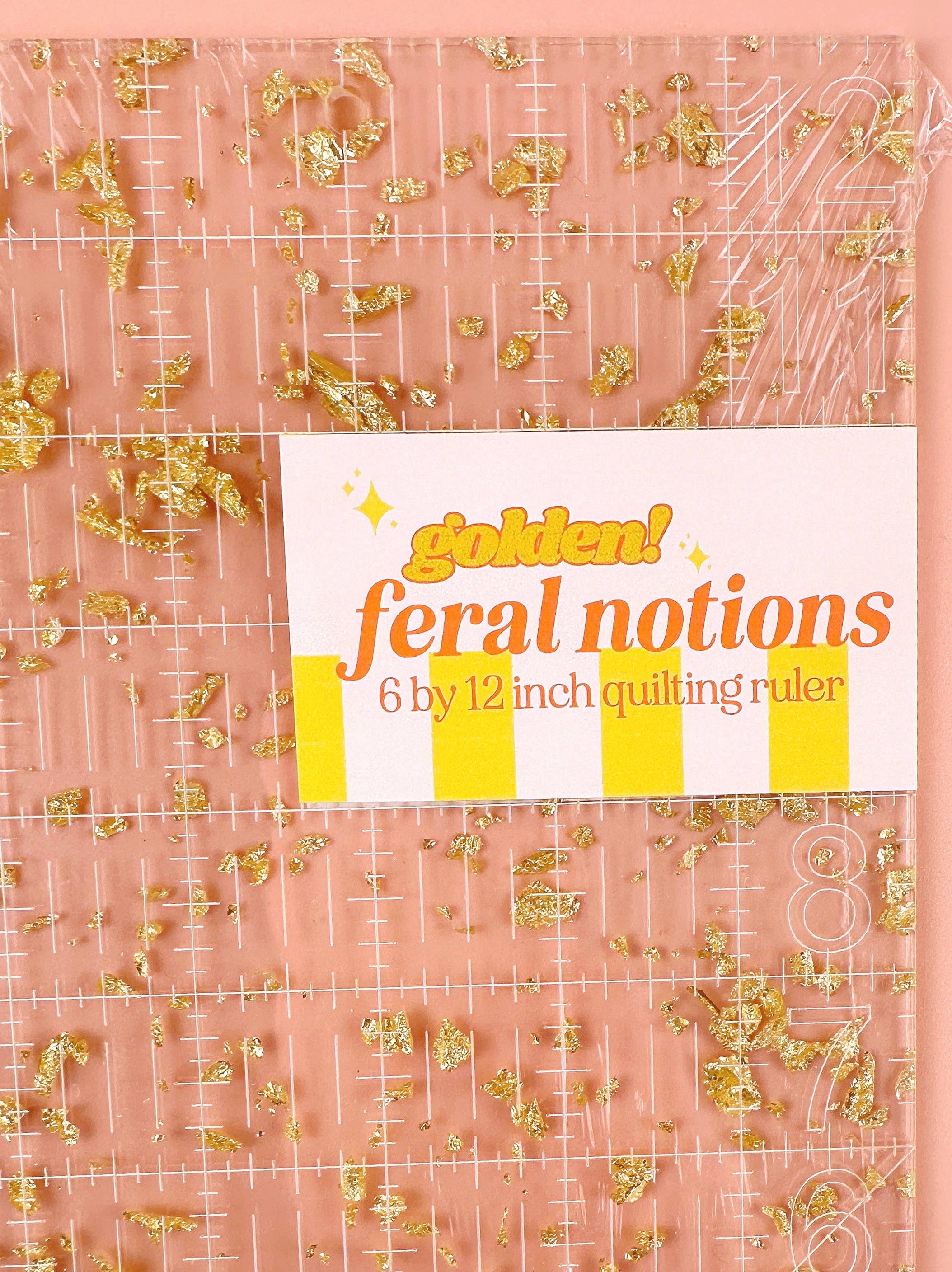 Feral Notions – Engroshandel Hobbyværktøj – 6 x 12 Quiltlineal8