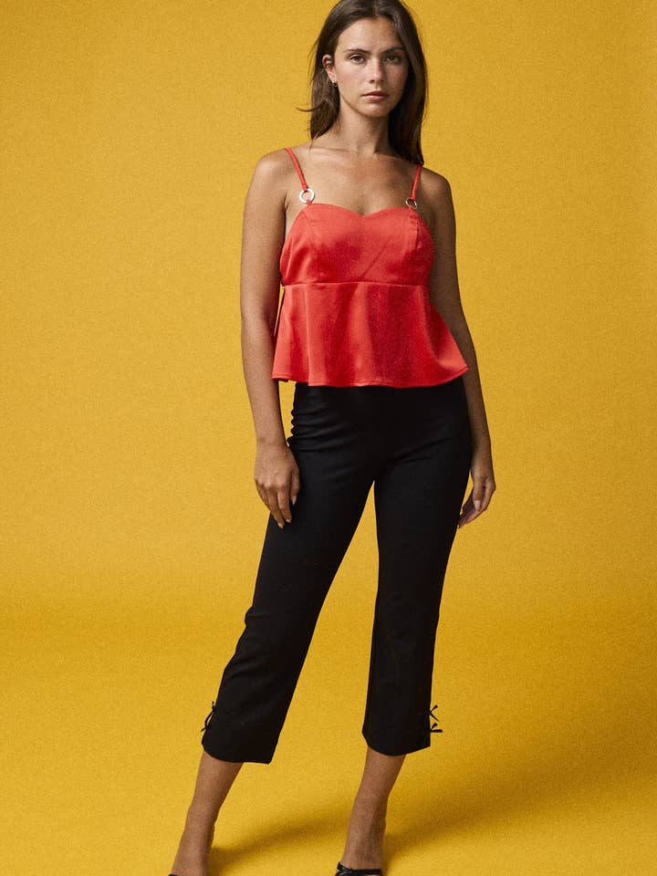 Pt18828-Satin Camisole for wholesale by Papermoon