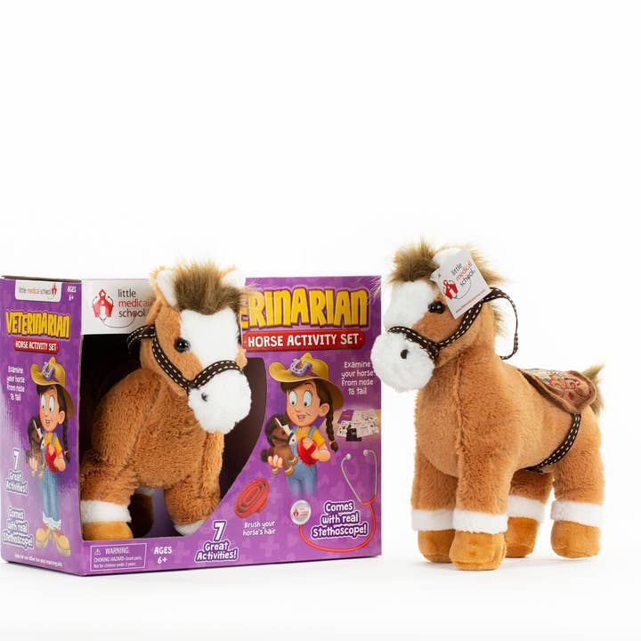 Little Medical School - Wholesale Speelgoedset - Kinderen - Dierenarts-set voor paarden