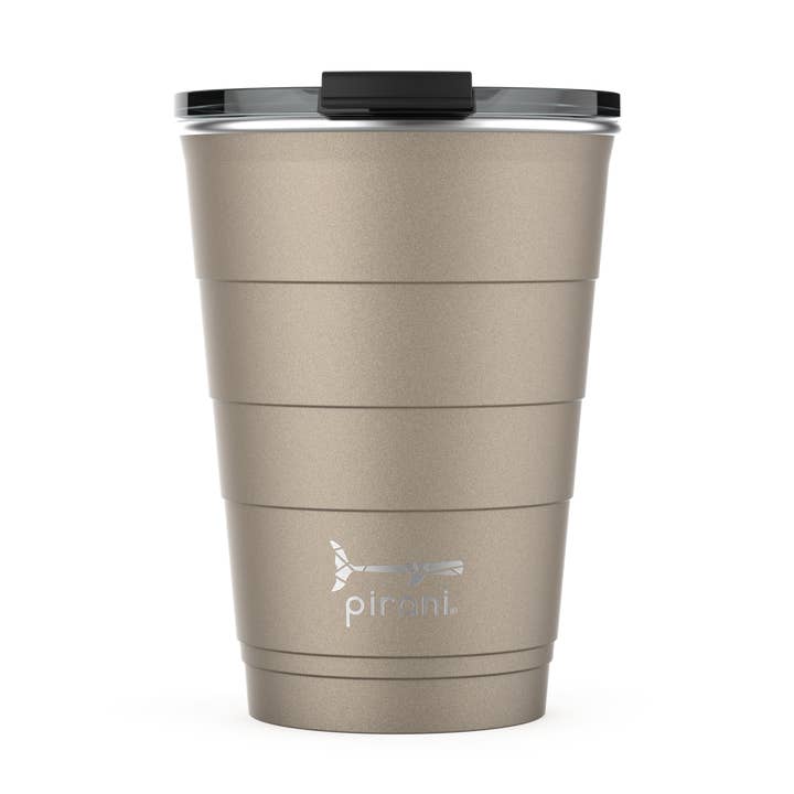 Pirani Life - Wholesale Insulated Mug/Tumbler - Insulated Stackable Tumbler 16 oz - Champagne (Metallic)