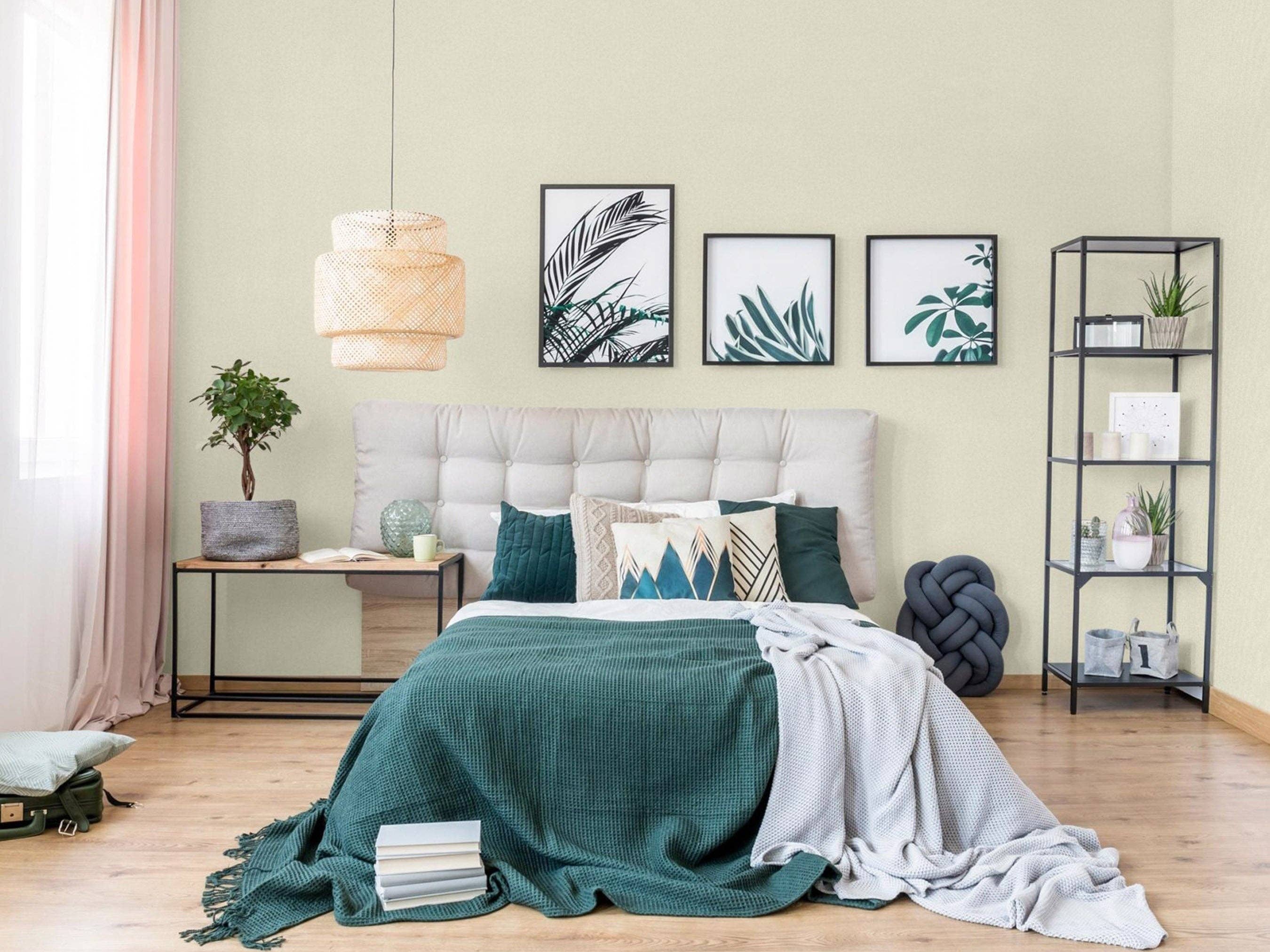 Walloro Luxury Embossed Wallpaper - Wholesale Wallpaper - Vinyl Pure White Embossed Wallpaper, Home Wall Decor, Aesthetic Wallpaper, Textured Wallcovering Non-Adhesive- 41.7”W X 393”H4