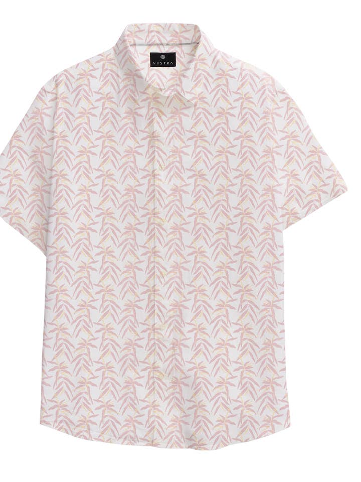 Chemise en lin à manches courtes Fern/VM02-126-350 pour la vente par Vustra