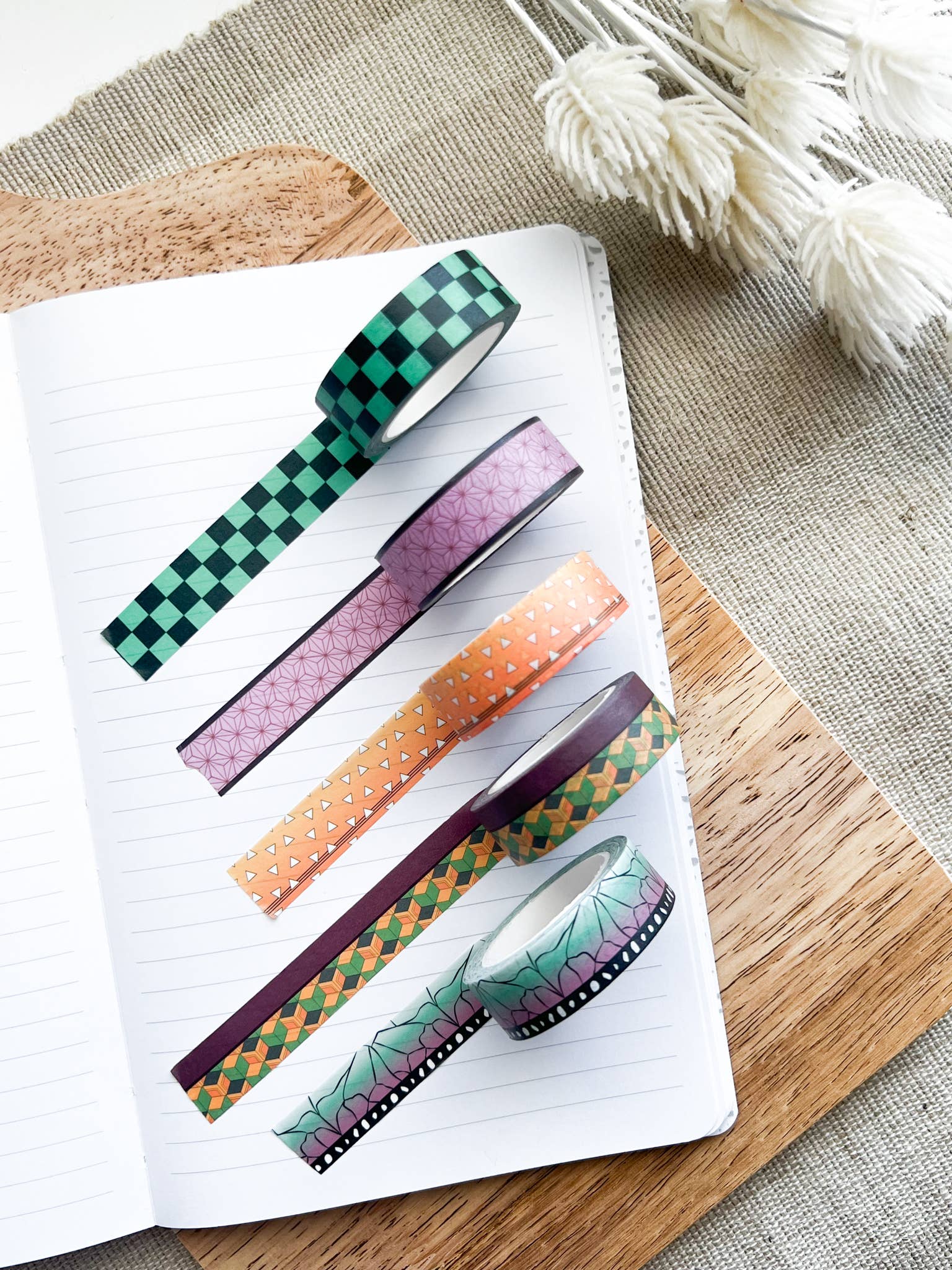 Femme Flora Design - Wholesale Washi Tape - Subtle DS Anime Washi Tape5