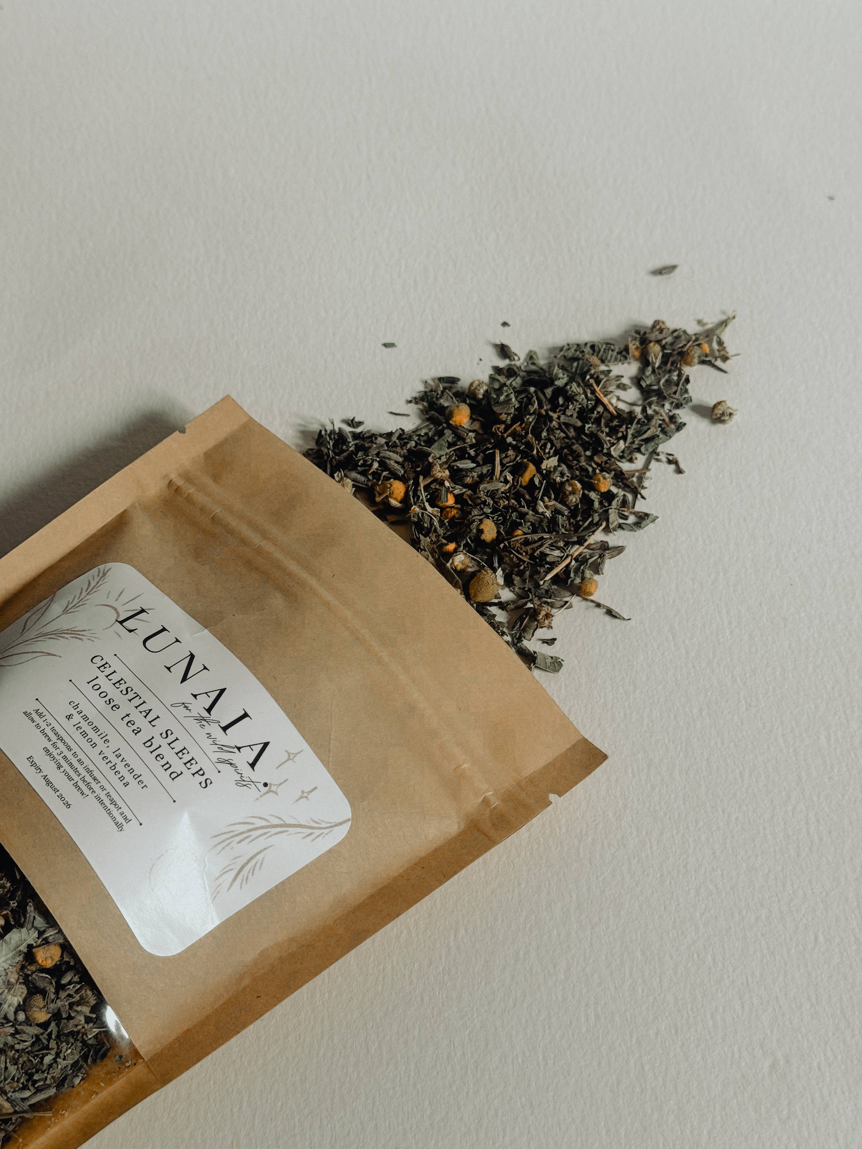 Lunaia – wholesale Löst te – Lunaia Celestial Sleep löst örtteblandning2