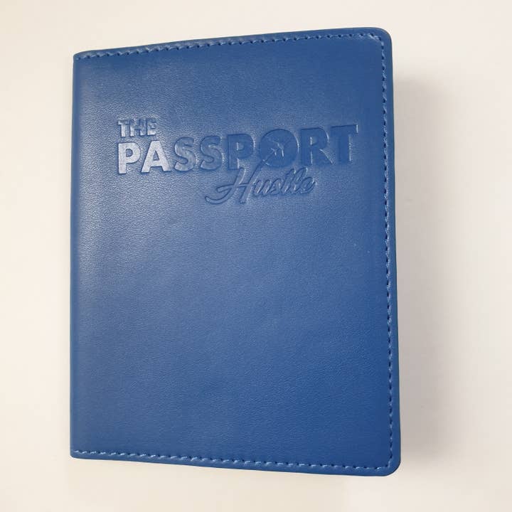 The Passport Hustle - Wholesale Passport Case - Unisex - Passport Wallet w/ Vaccine Card Holder1