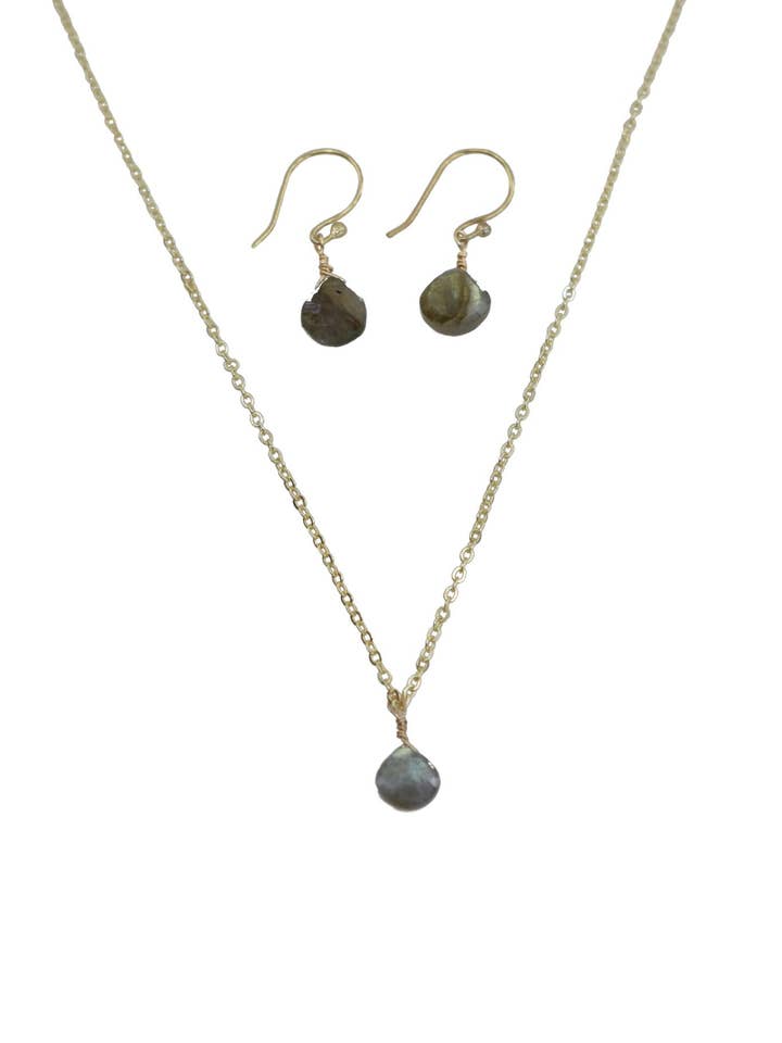 The Bailey speelt zich af in Labradoriet en Vermeil voor wholesale door A Blonde and Her Bag