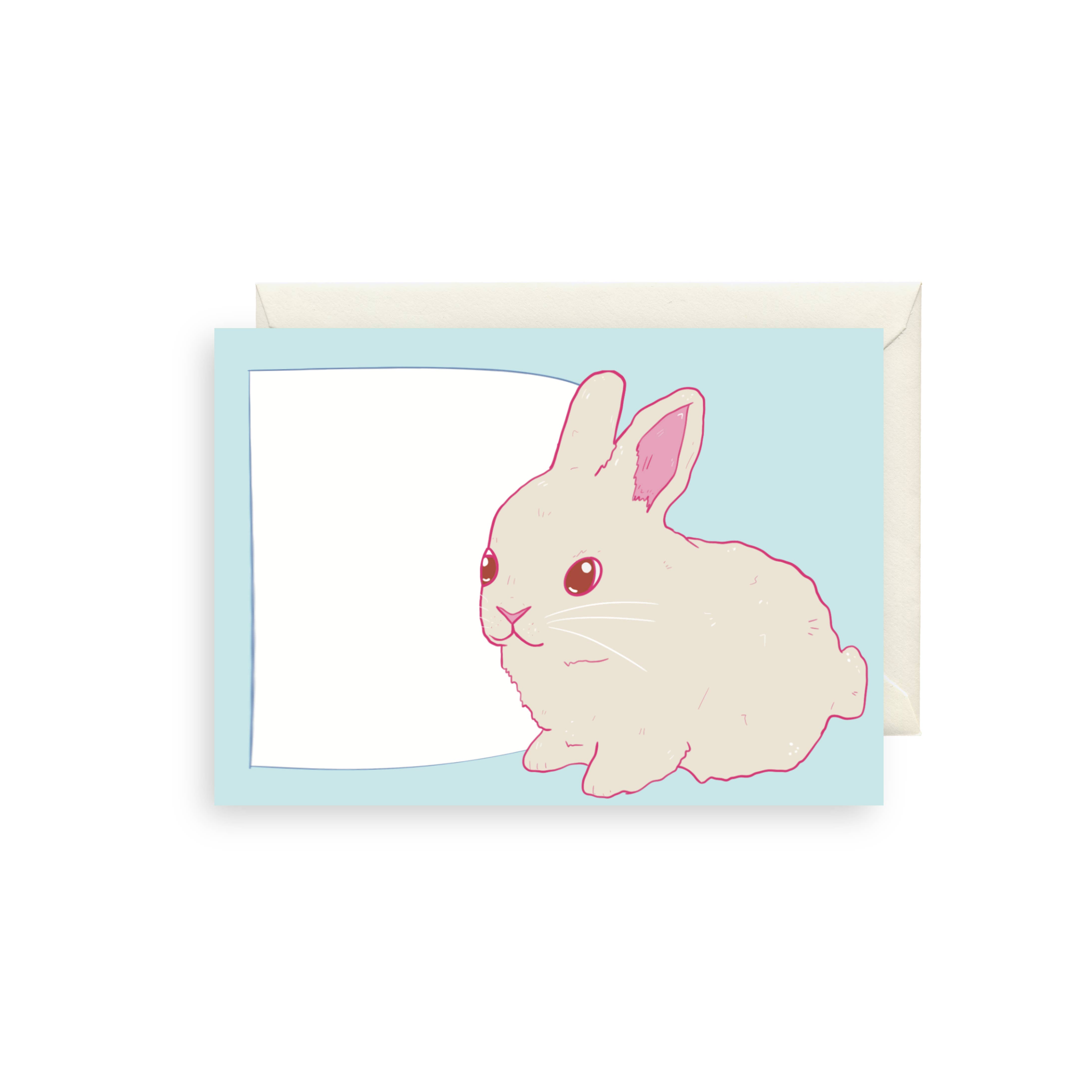 After Party Paper Co. - Wholesale Stationery/Notecard Set - Bunny Mini Notecard Set