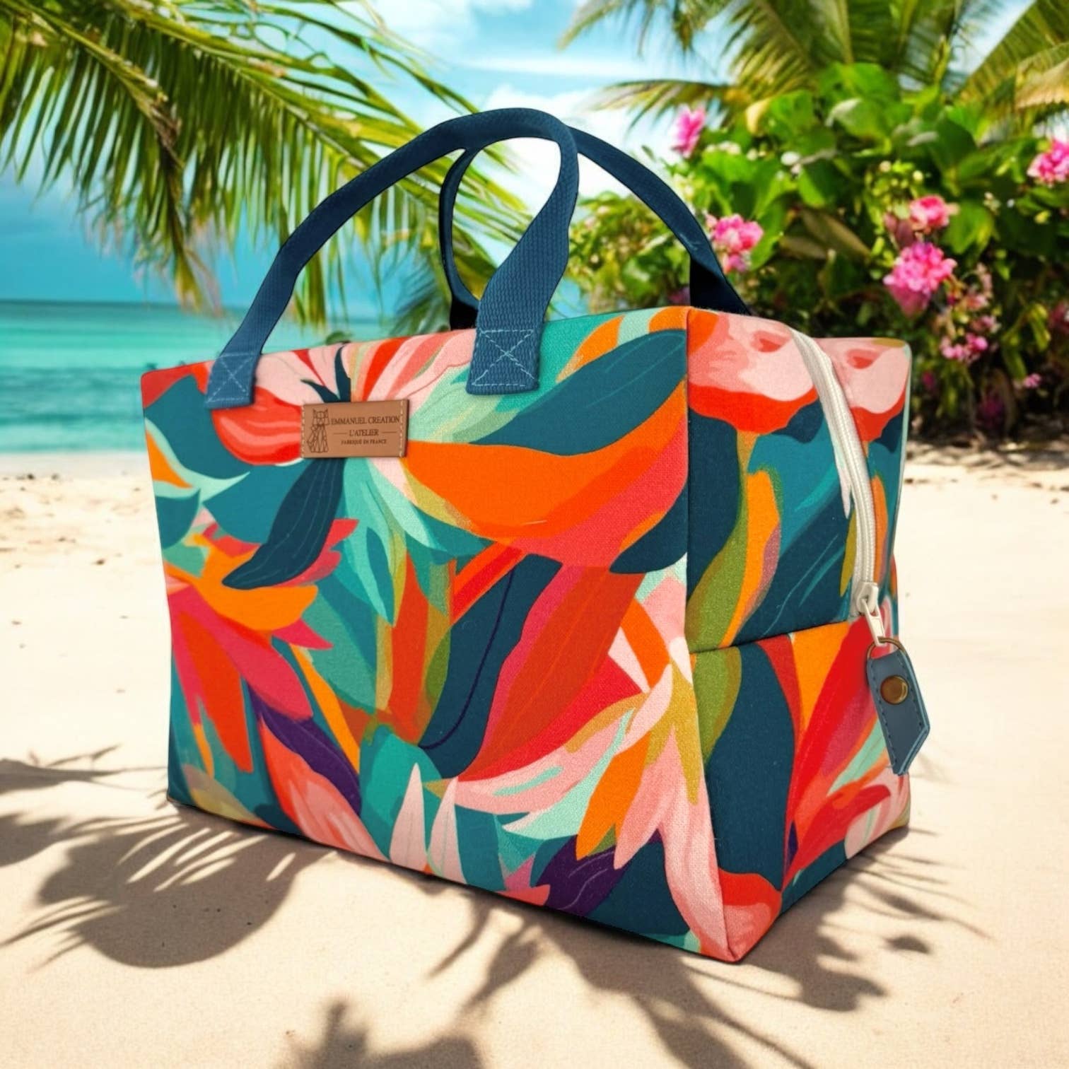 Emmanuel Création – Engroshandel Køletaske – Isoleret taske Ice cube M, "Martinique"