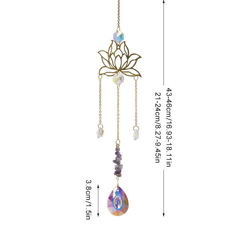 Dipped Shop - Wholesale Suncatcher - Hellow Out Hanging Crystal Decoration DPCD80