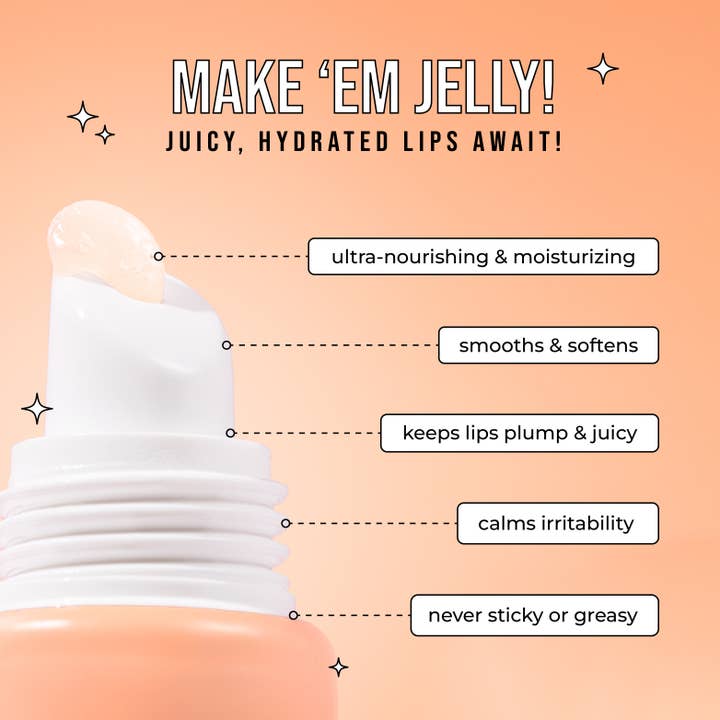 Avatara - Wholesale Lip Treatment/Mask - Peach Beach Lip Jelly2