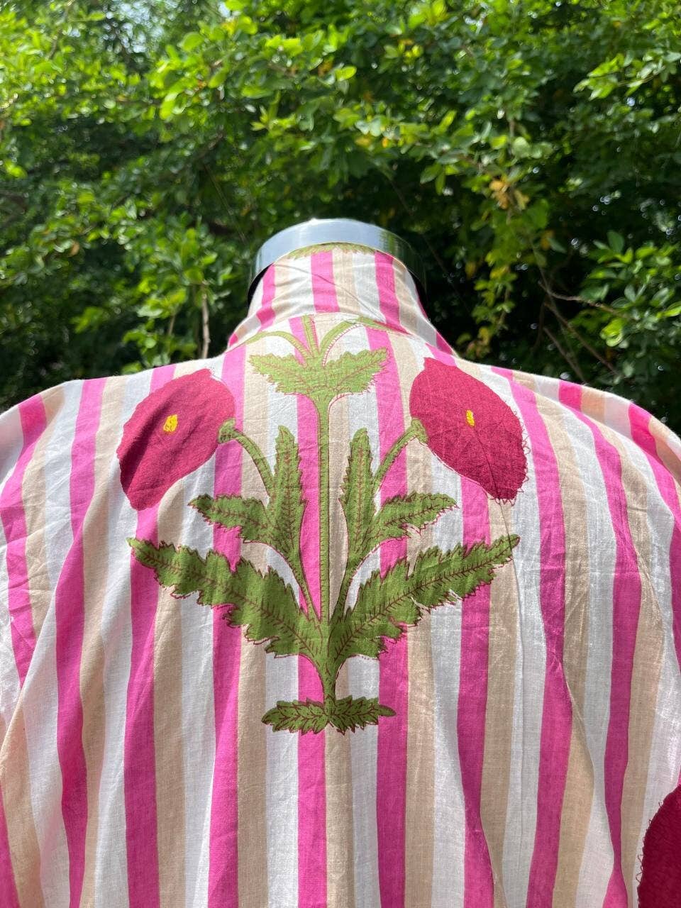 Bhawana Handicrafts - Wholesale Dress - Women's - Indian Cotton Hand Block Printed Floral Boho Summer Dress8