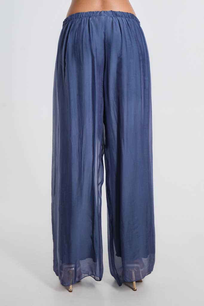 TINA Stephens Italy/Tees By Tina - Wholesale Pants - Women's - Roxy Silk Straight Leg Pant (PL212)16