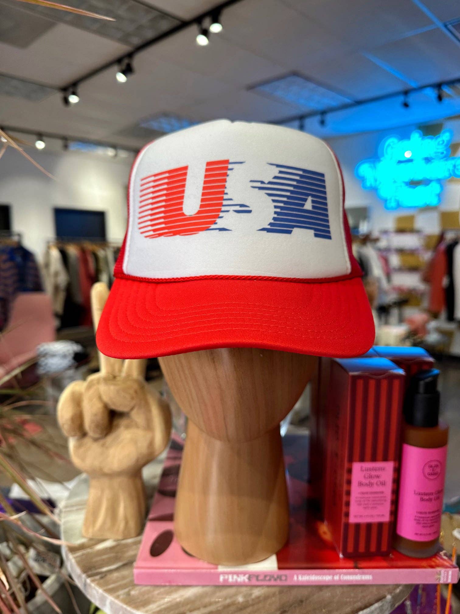 Ascot + Hart - Vente Casquette de camionneur – unisexe - Rétro USA Trucker1