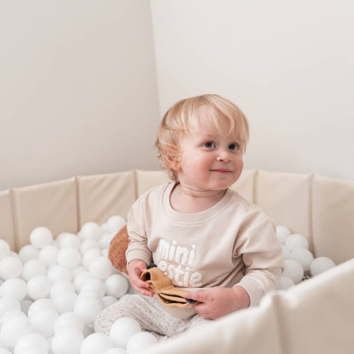 Atlas Grey - Wholesale Sweatshirt - Kids - Mini Bestie Crewneck1