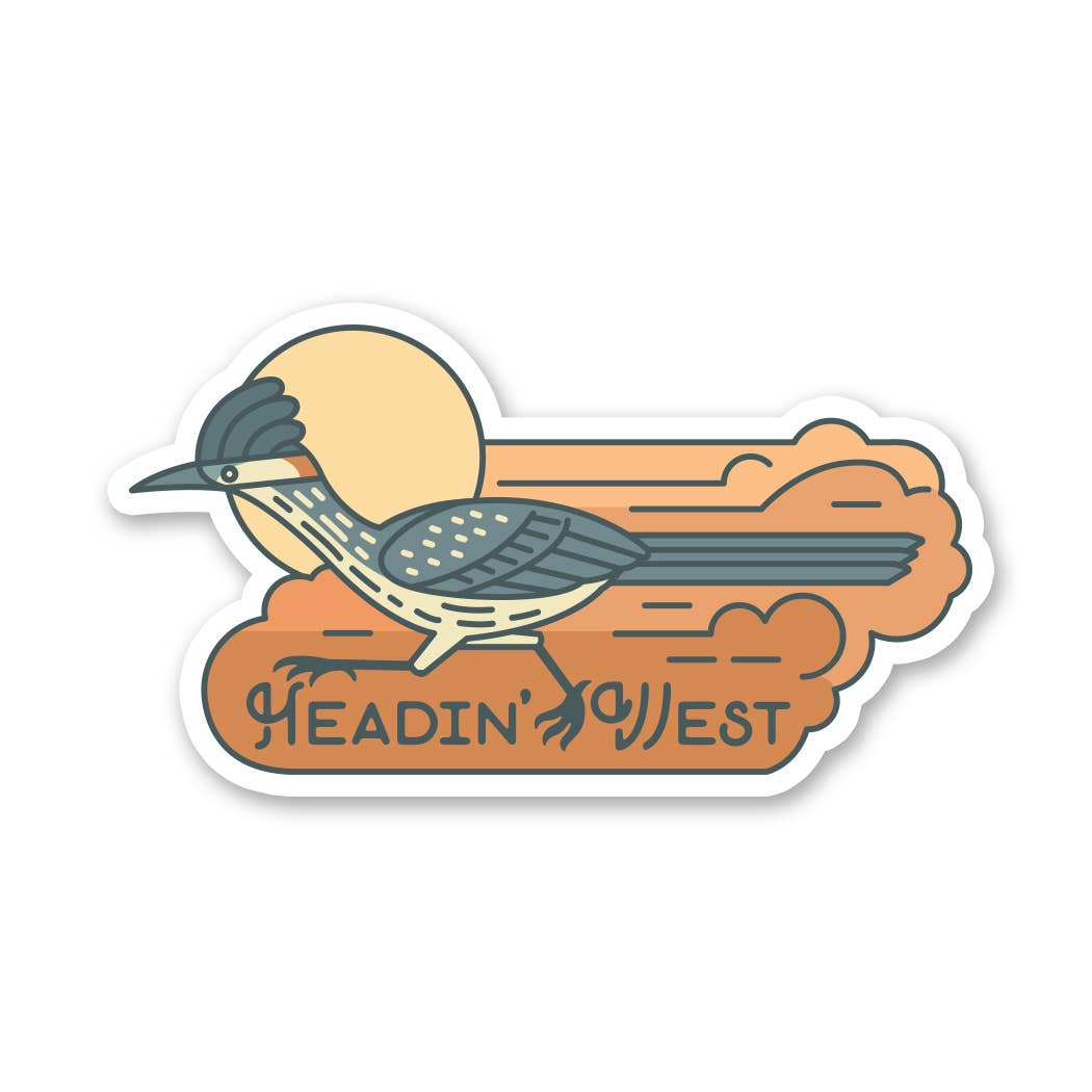 Stars And Sequoias - Wholesale Sticker - Heading West