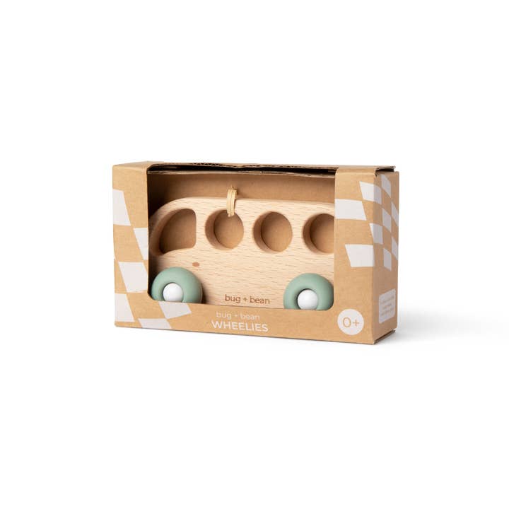 bug + bean kids - Wholesale Wood Toy - Kids - Wooden Toy Bus | Wheelies Collection