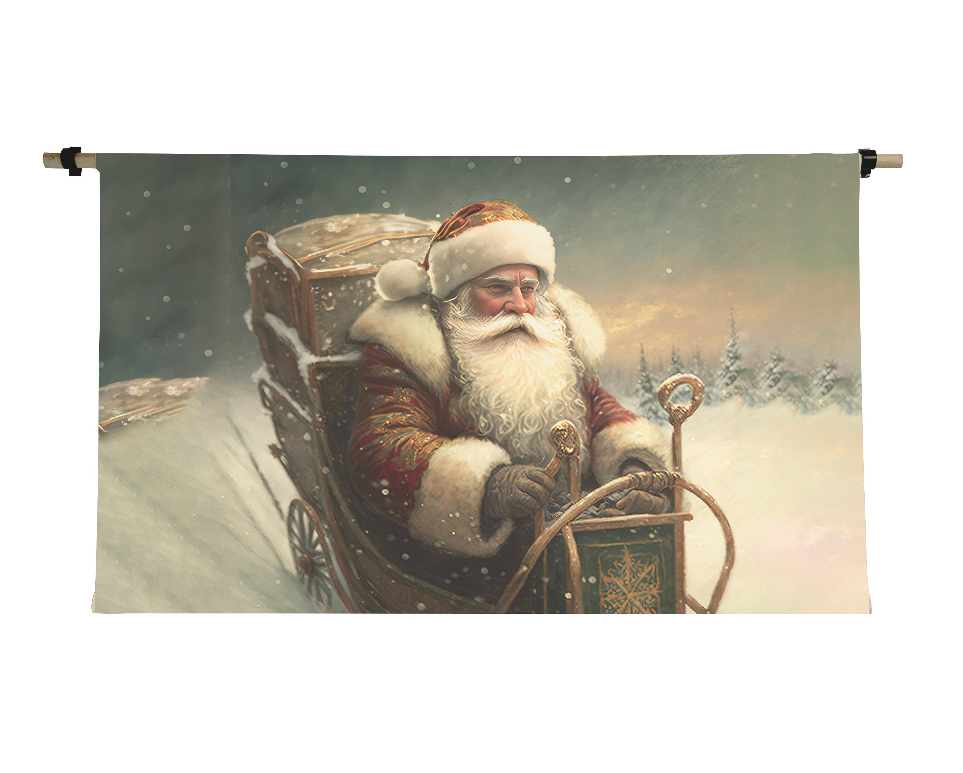 Brayden and Brooks – Impressão artística por atacado – Prelhos de tela horizontais de 6'x3'26