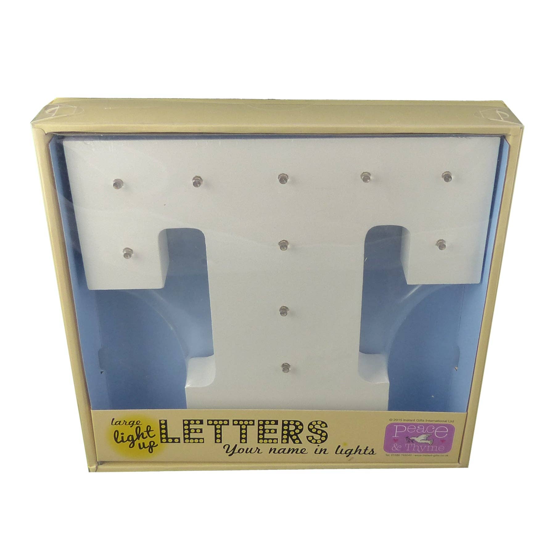 Instant Gifts International - Vente Pancarte - Grandes lettres lumineuses20