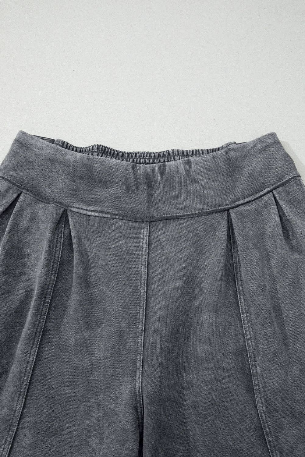 Suhkasana - Wholesale Lounge Sweatpants/Joggers - Women's - Mineral Wash High Waist Relaxed Fit Jogger Pants9