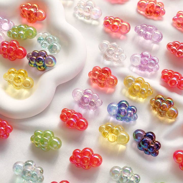 Random Holographic Cloud Beads 3 Pack for wholesale on Faire2
