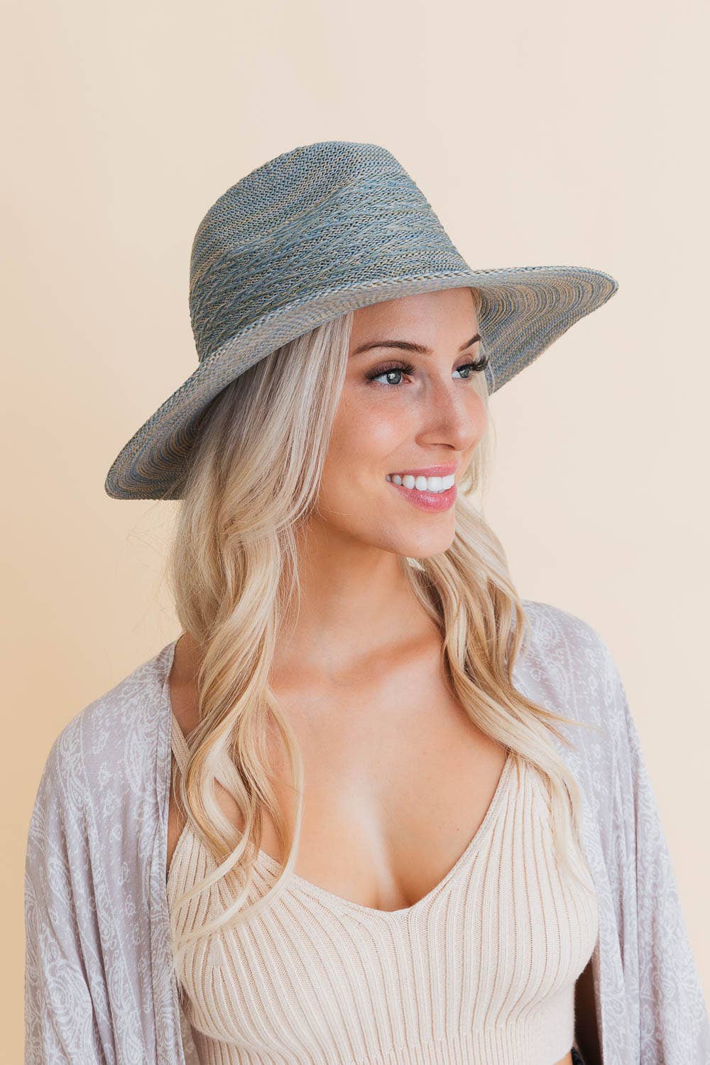 Leto Accessories - Wholesale Straw Hat - Women's - Classic Wide Brim Straw Western Style Hat0