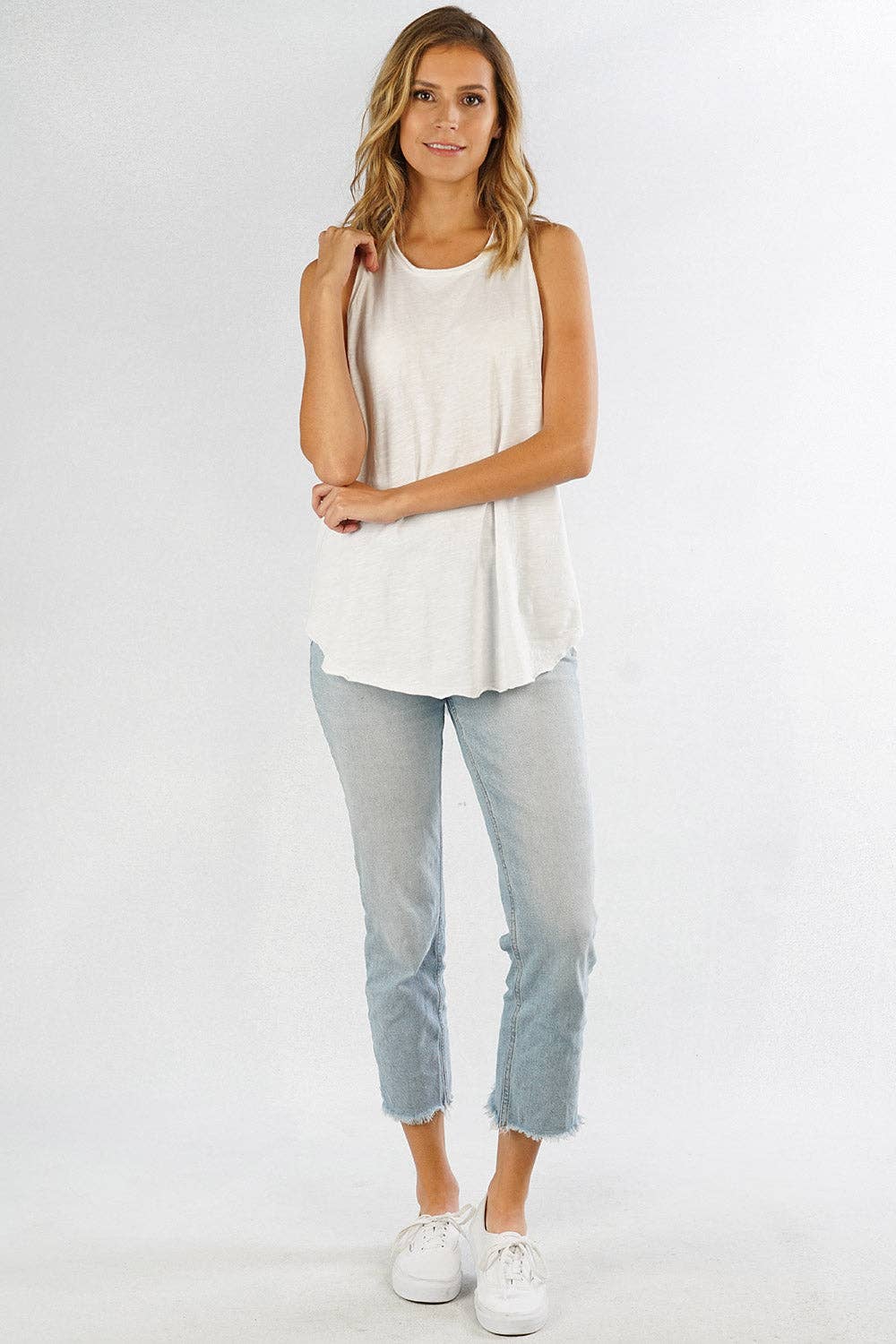 Lovestitch - Wholesale Tank Top - Women's - Cotton Slub Knit Racerback Tank Top8