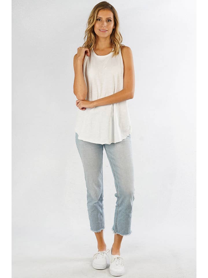 Lovestitch - Wholesale Tank Top - Women's - Cotton Slub Knit Racerback Tank Top8