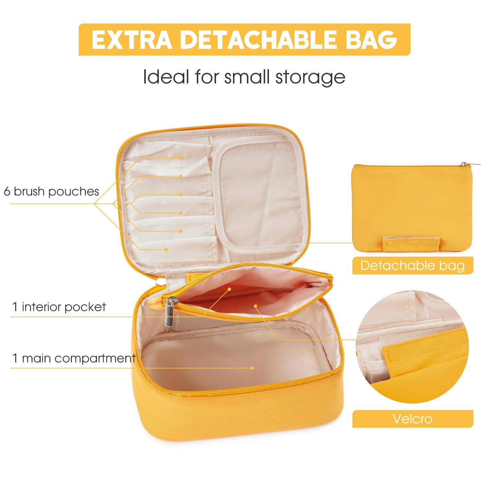 wandf - Vente Trousses de maquillage/cosmétique - Trousse à cosmétiques Narwey NW5122, trousse de maquillage de voyage54