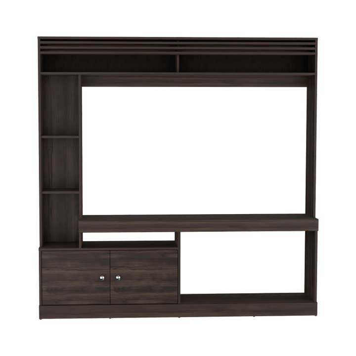 Dark Walnut Entertainment Center Dante, Tv Stand for Living Room for wholesale on Faire