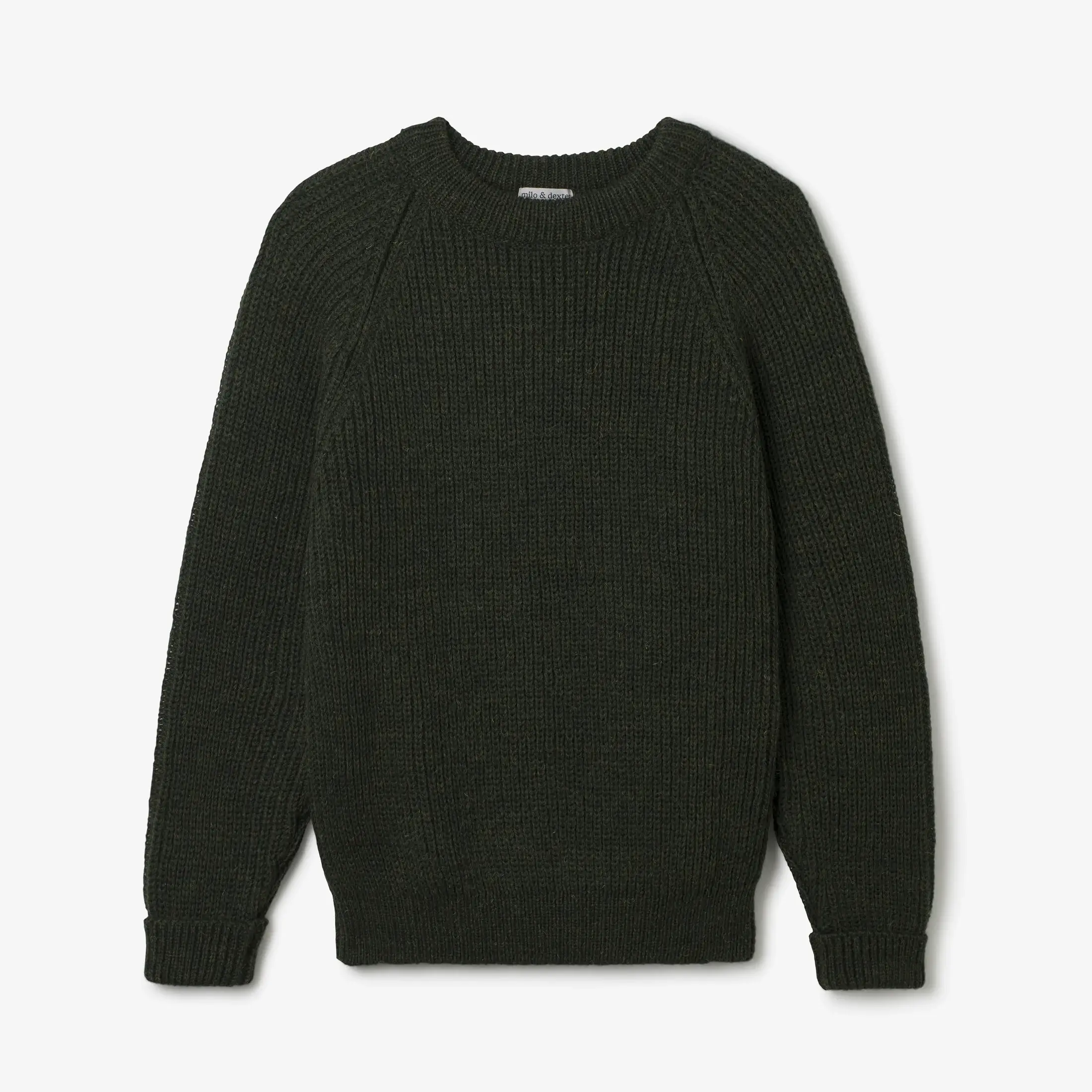 Milo & Dexter - Wholesale Knit Sweater - Unisex - HAND KNIT WOOL FISHERMAN SWEATER3