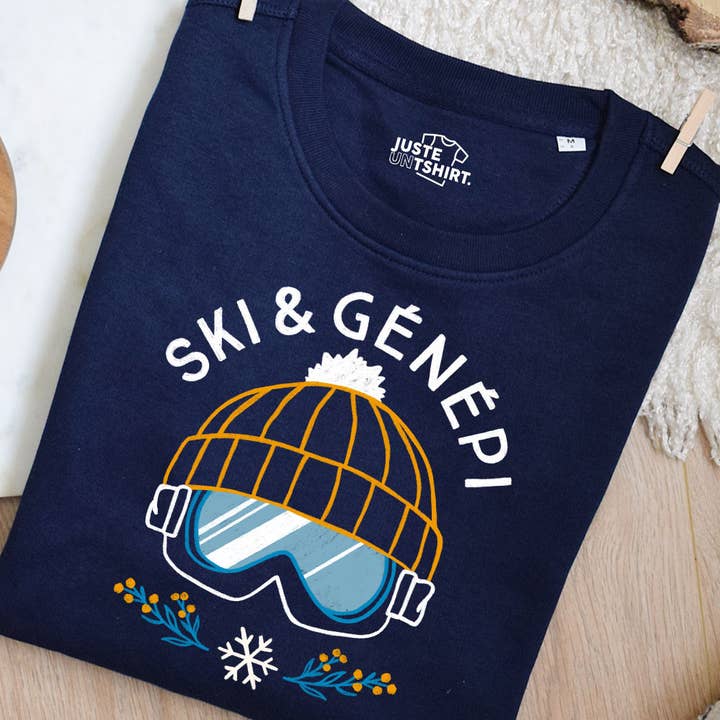 Felpa - Ski & Génépi per la vendita all'ingrosso da parte di Juste un t-shirt