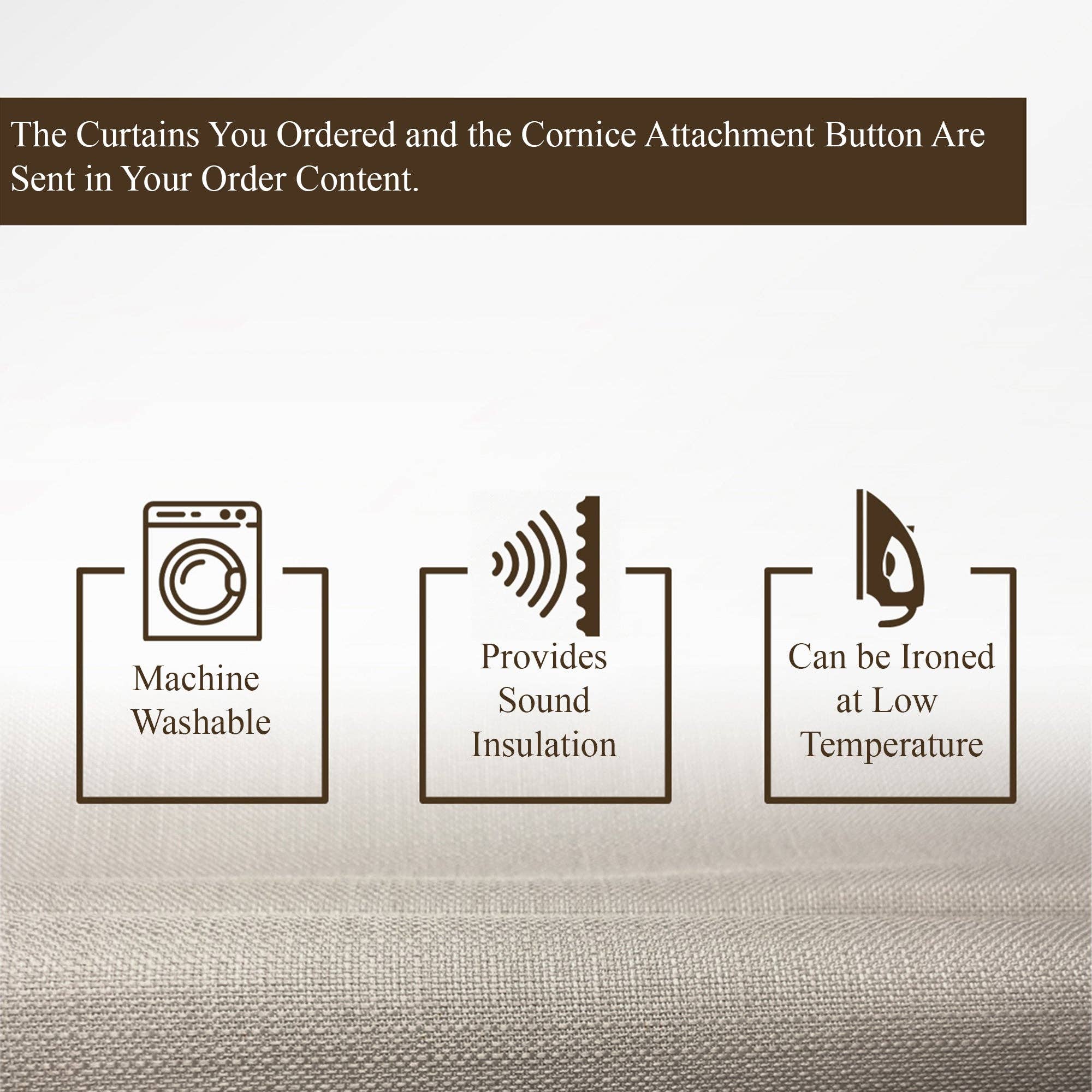 FLASHRUG LLC – wholesale Curtain – Linen Gray Curtain2