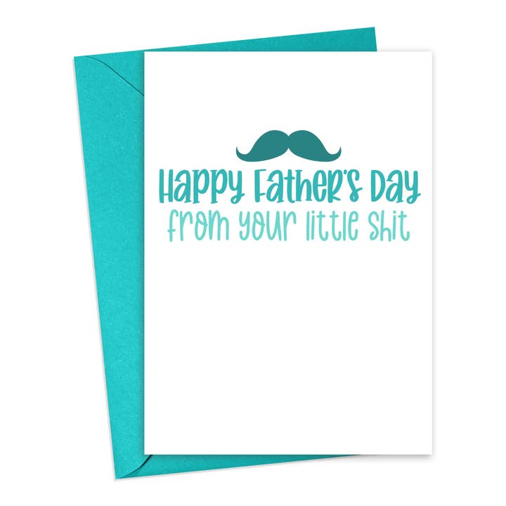 Carte de fête des pères amusante Cadeaux impertinents de fête des pères pour papa pour la vente par R is for Robo