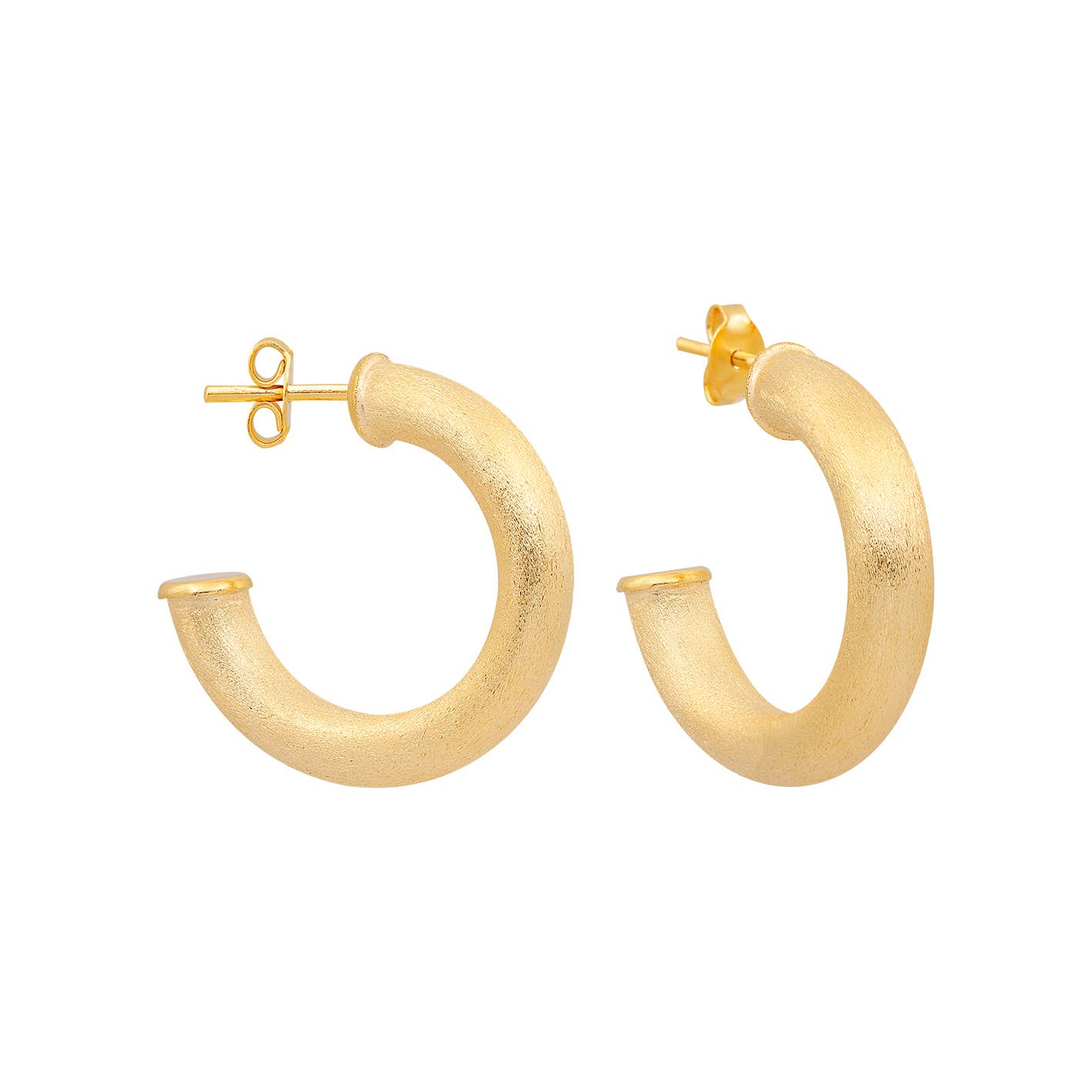 18 k guld MINA-HOOPS - MINI/S/M/L for engroshandel på Faire0