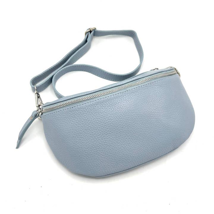 Suie Valentini srl - Vendita all'ingrosso Borsa a tracolla - Donna - Marsupio in pelle genuina Made in Italy, art. 11246614