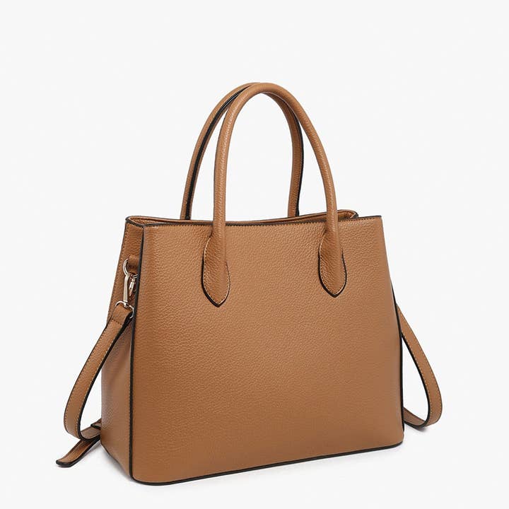 MiMi Wholesale - Wholesale Satchel - Women's - Tyler Classic 3 Compartment Satchel Crossbody Bag