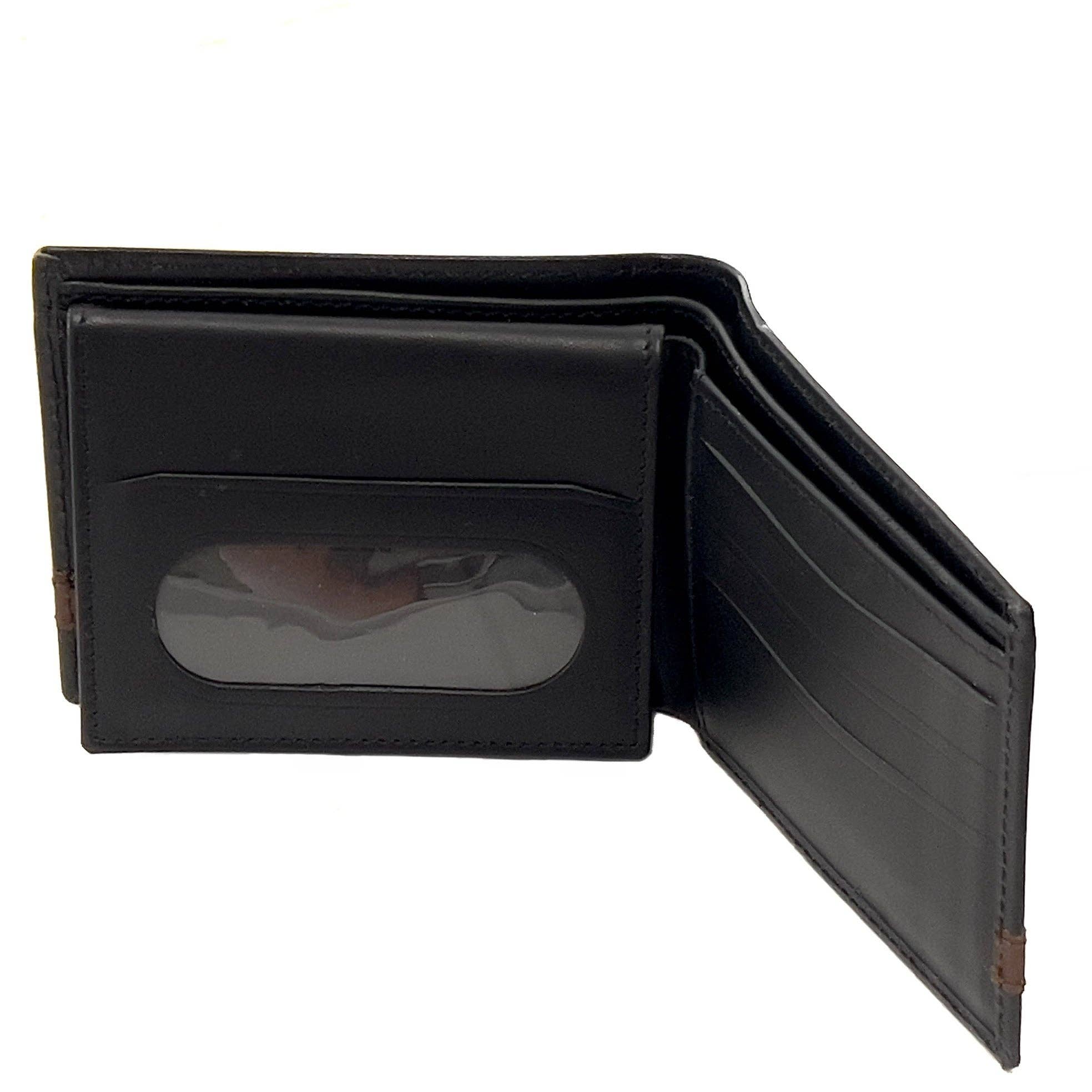 HAARLEM - Wholesale Wallet - Men’s - HAARLEM Men KUZE 22351 Leather Wallet Black7