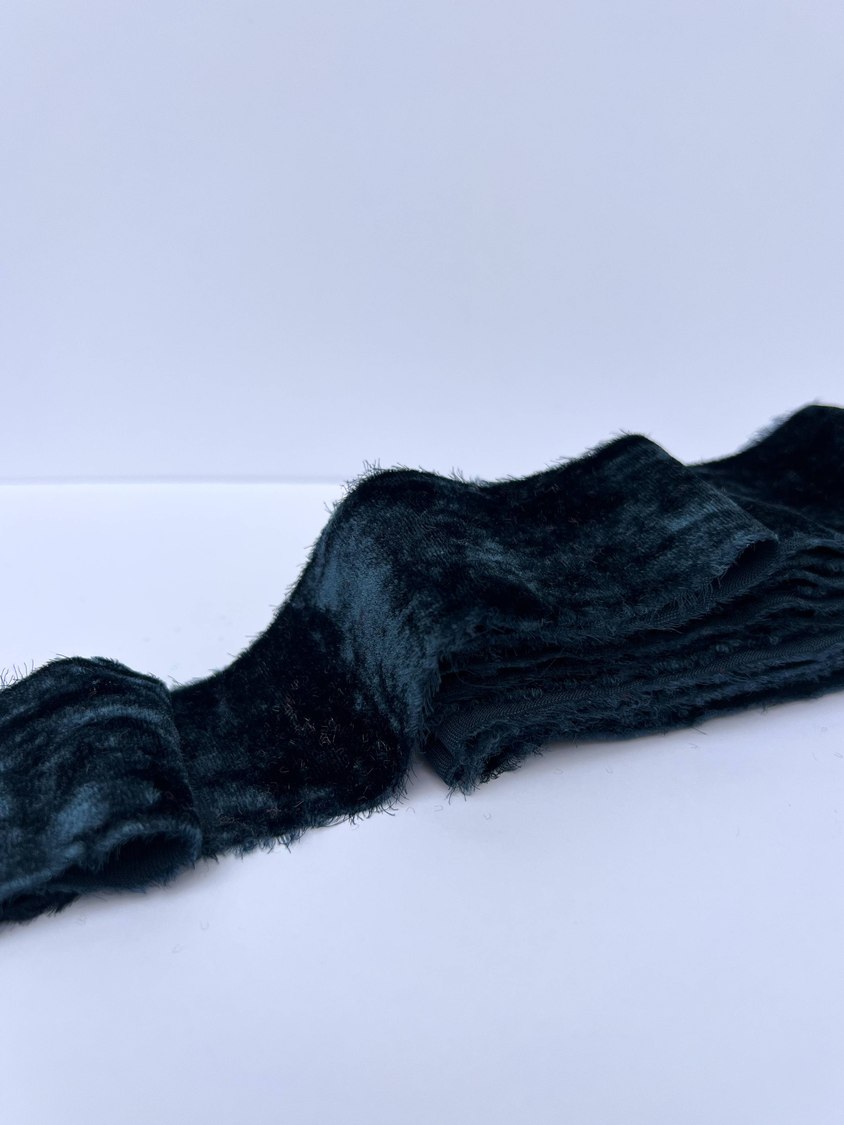 Trim & Twine - Wholesale Ribbon - Gift Wrapping - Bulk 2" Raw Edge Velvet Ribbon - 33 Colors18