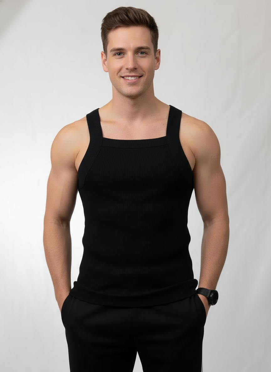 Lime Tree Clothing Inc. – wholesale Tank top – Men's – Men's G-Unit Style Muscle Tank Tops - Square Cut "A"6