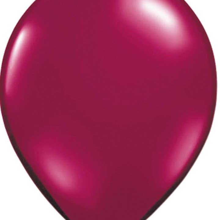100 x palloncini metallizzati bordeaux - 30 cm per la vendita all'ingrosso da parte di Folat