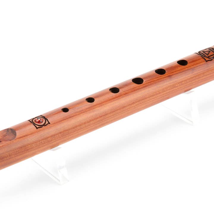 High Spirits Flutes - Wholesale Musical Instrument - ROOT Chakra Spirit Flute - high C - Aromatic Cedar1