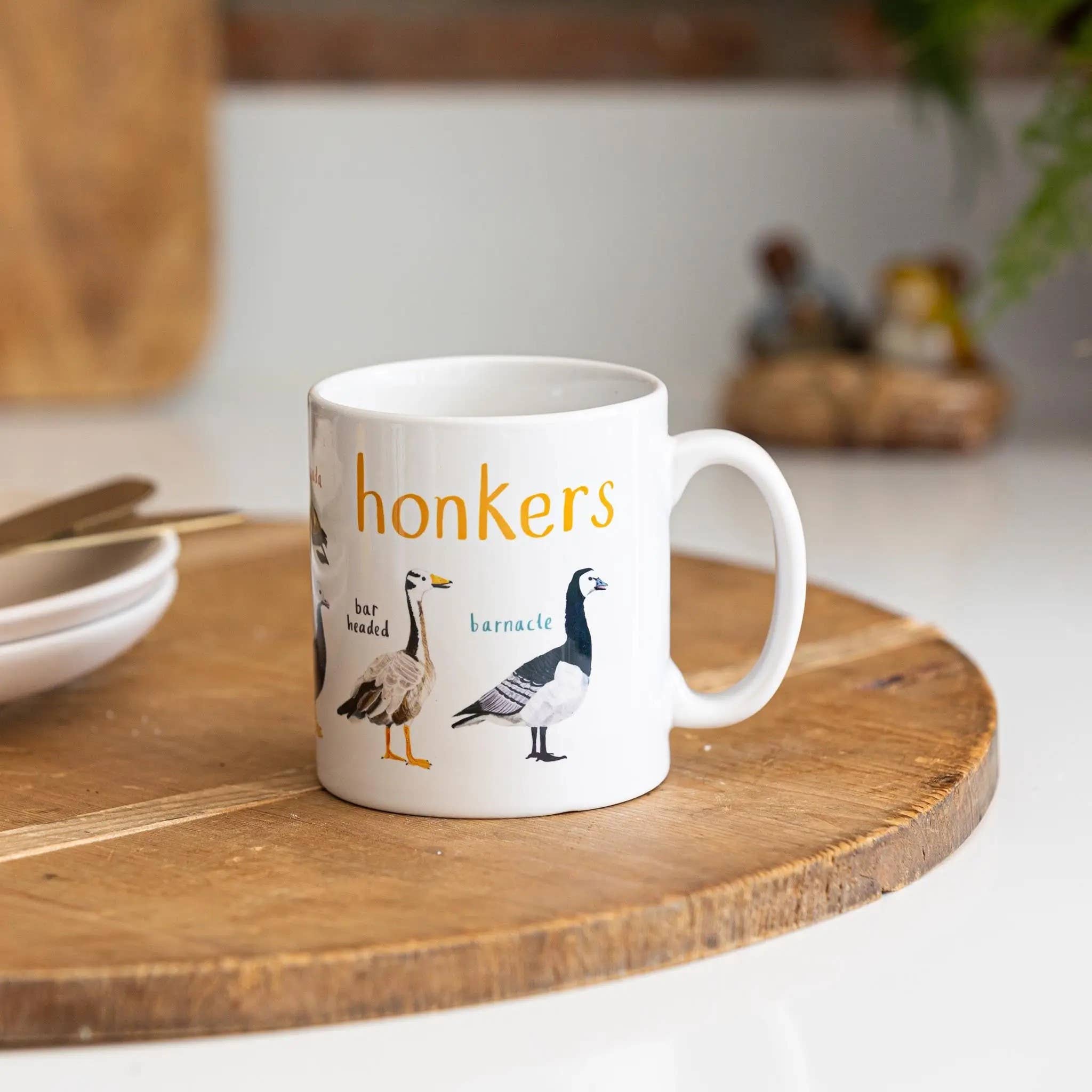 Fly Paper Products - Wholesale Coffee Mug - Honkers Bird Pun Geese Fowl Language Coffee or Tea Mug