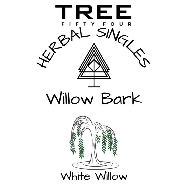 Tree Fifty Four – wholesale Löst te – Vit pilbark 2-pack påsset | 6" x 8"