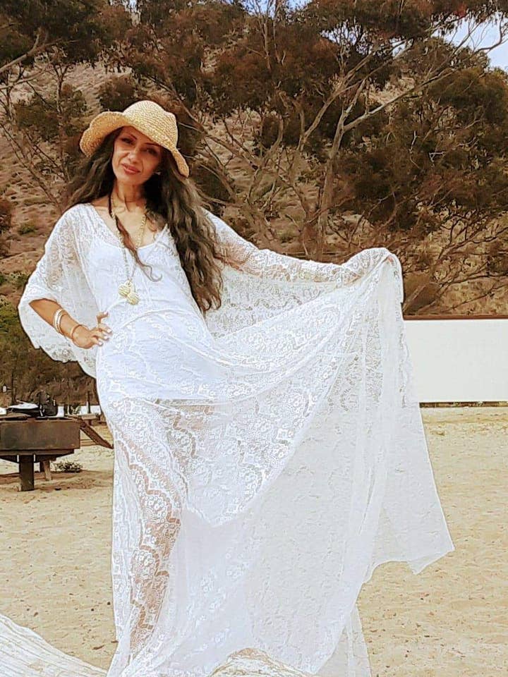Akitaarigatoson – Großhandel Strandkleid – Damen – Chiffon-Tüll-Traum-Strand-Kleid, Unterrock, Dessous
